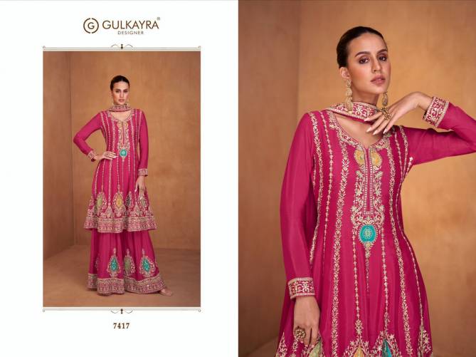 Shysha By Gulkayra Chinon Wedding Wear Readymade Suits Wholesale Price In Surat